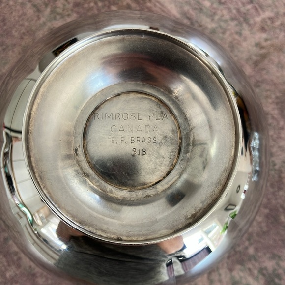 Vintage Silver Plated Flower Frog - Picture 4 of 4